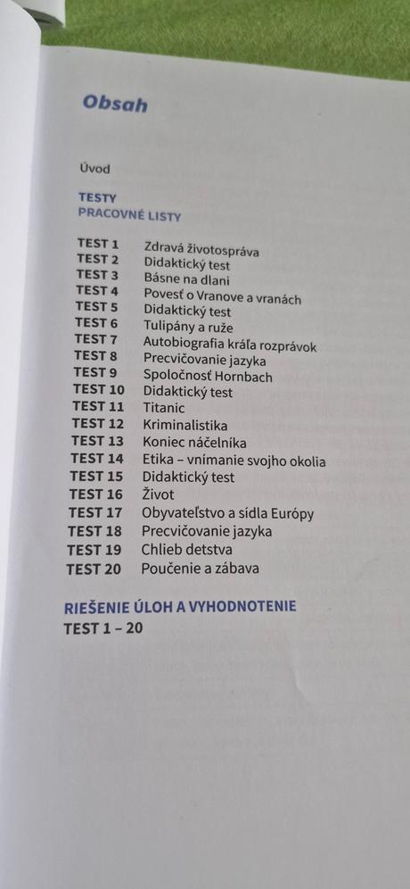 Príprava na strednú školu zo slovenčiny,
