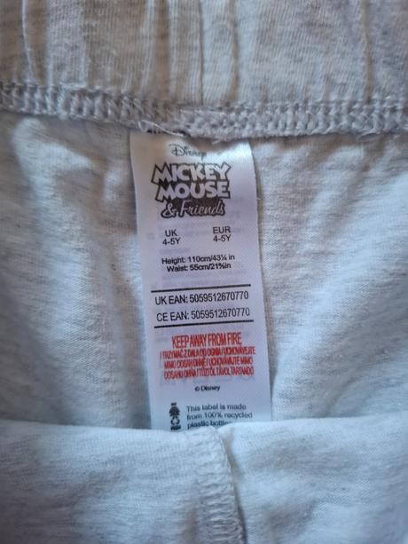 Pyžamá minie mause, f&f,110