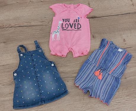 Predám mix oblečenia zn. f&f veľ. 3-6mes., 68–80