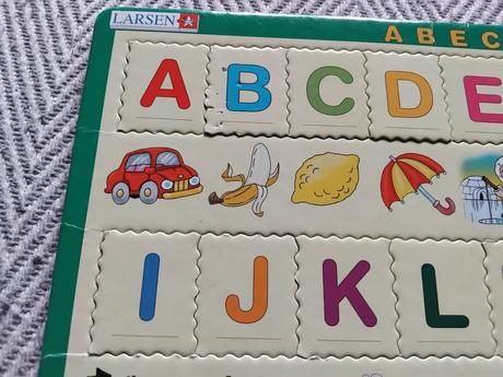 Puzzle abeceda,
