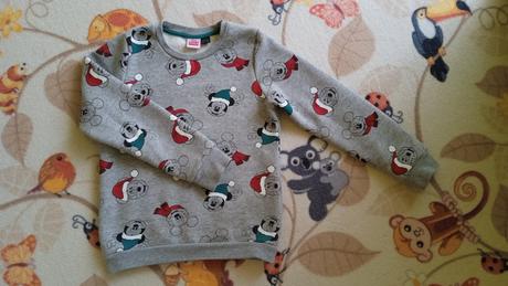 Vianočná mikinka, disney,128