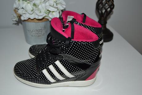 Dámske čierne platformové tenisky adidas, veľ. 37, adidas,37