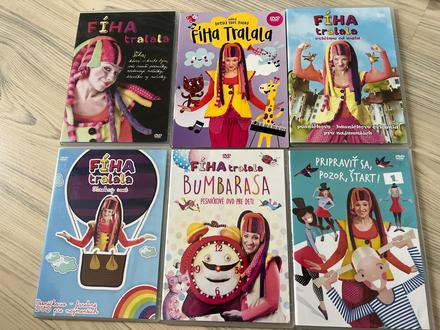 Dvd fiha tralala 6 ks,