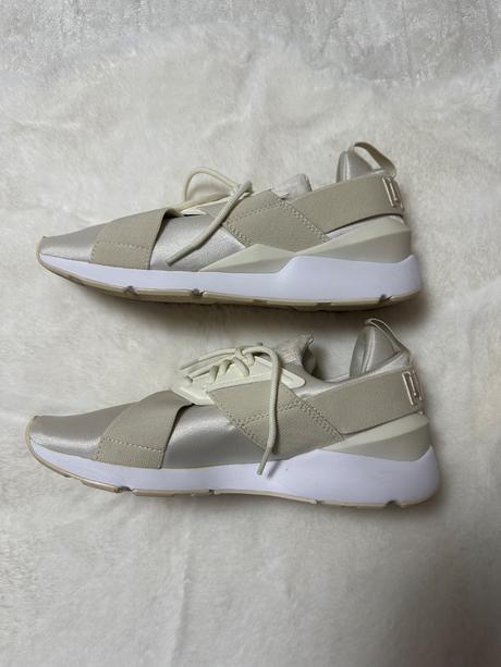 Športové topánky béžovo-krémové zn. puma, puma,40
