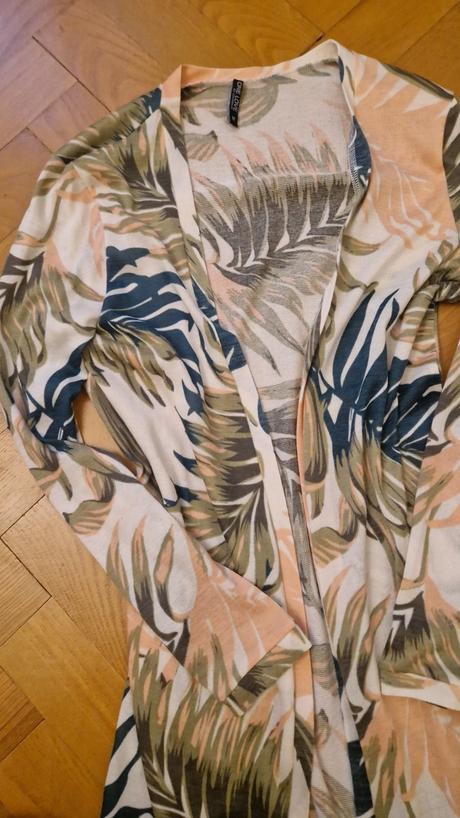 Predlzeny svetrik bez zapinania, m