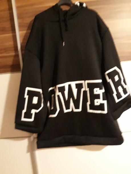 Predlzena mikina, xxl