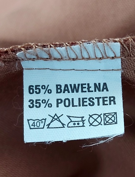 Hnedé košeľové šaty, 40