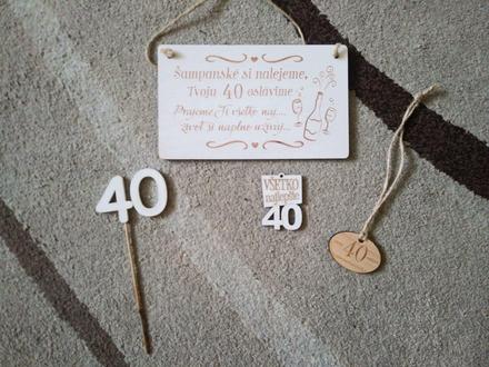 Darcekove tabulky k "40",