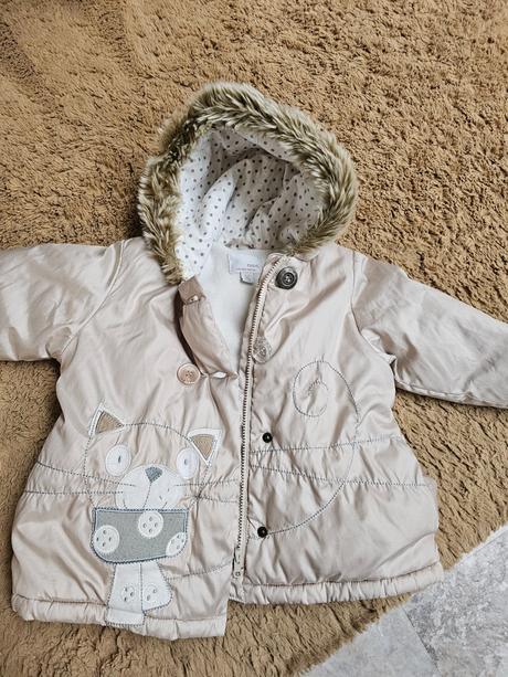 Next zlatobéžová bunda 110, next,110