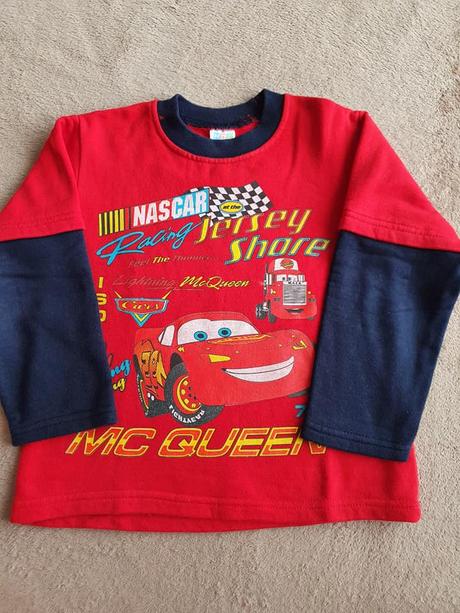 Mikina cars mcqueen č.116, 116