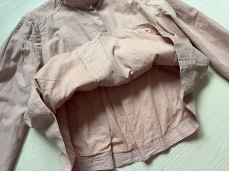 Zara - ružová krátky baloňák, zara,xs