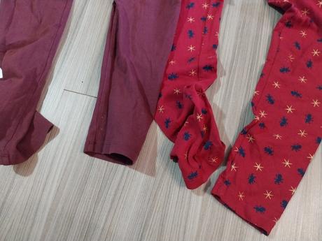 2x pyzamove nohavice, 146