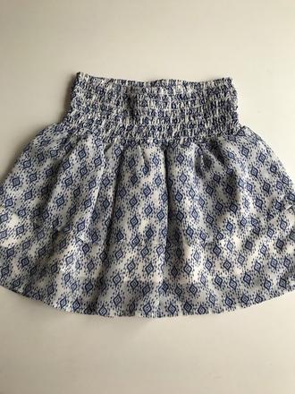 Vzorovaná sukňa, h&m,152