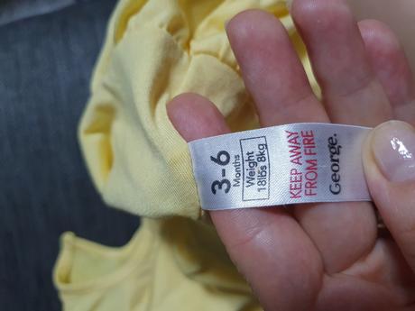 Šatočky veľkosť 3-6 mesiacov, george,62
