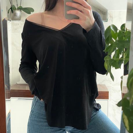 Zara tričko oversize, zara,s