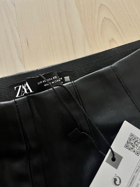 Zara kozenkove nohavice, zara,xs