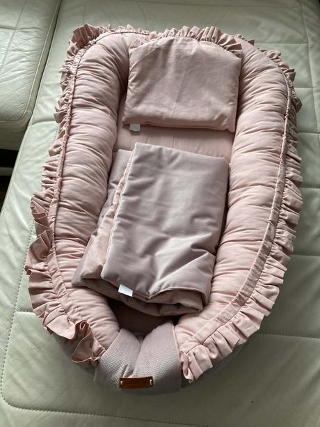 Hniezdo pre bábätko + perinka a vankúš - viac fari, šírka (cm): 50,dĺžka (cm): 80