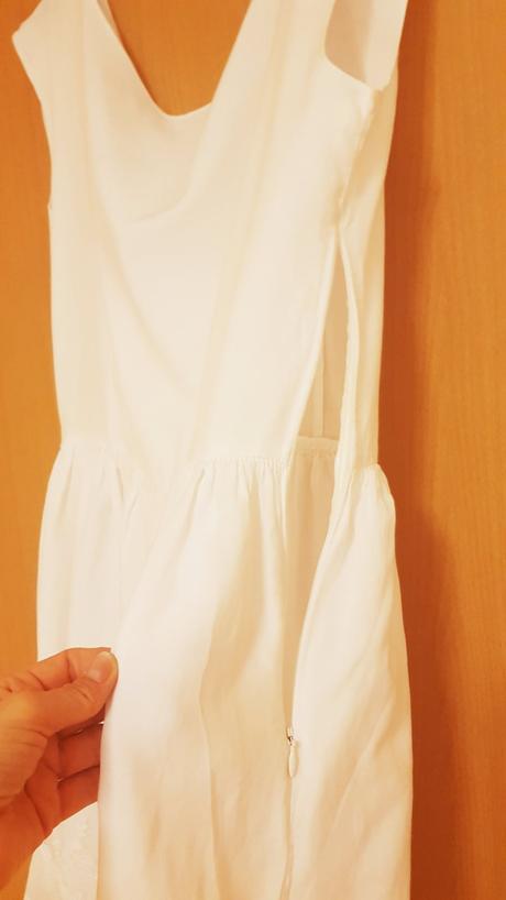 Biele šatky sisley   veľ.m, sisley,176