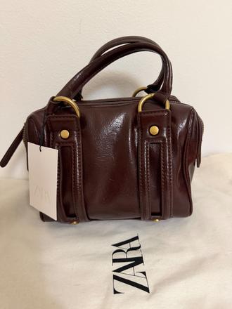 Zara ..nova burgundy kabelka, zara