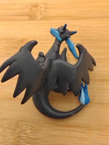 Figúrka pokémon mega charizard x pohyblivá, 6 cm, 
