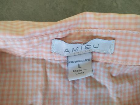 Blúzka s prestrihnutými rukávmi, amisu,s