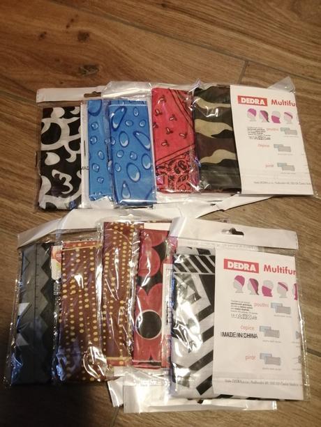 Multifunkčná šatka - rusko, 