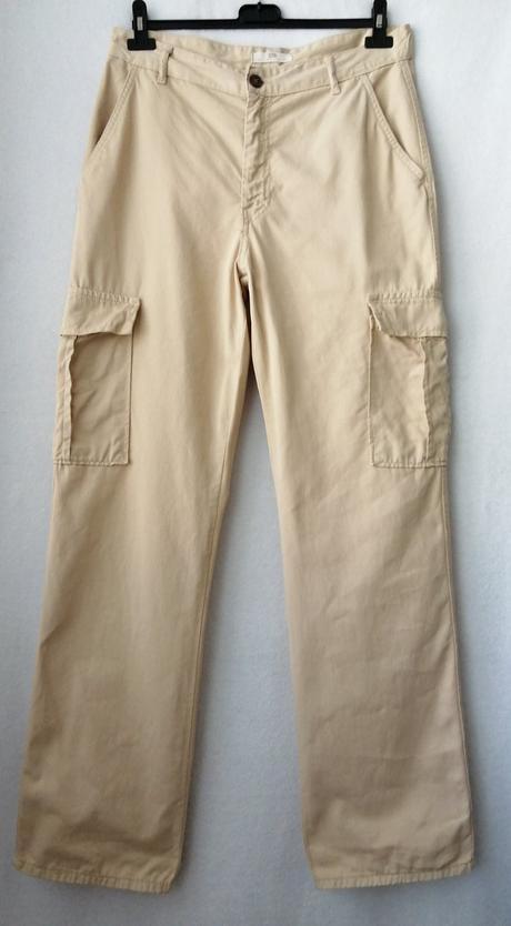 Moderné pohodlné široké nohavice, stradivarius,42