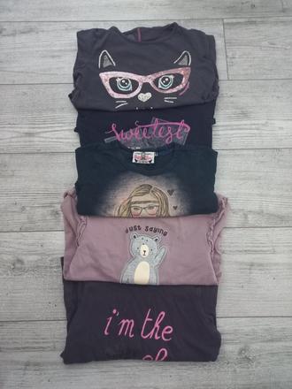 Balík tričiek s dlhým rukávom 104, 104–116