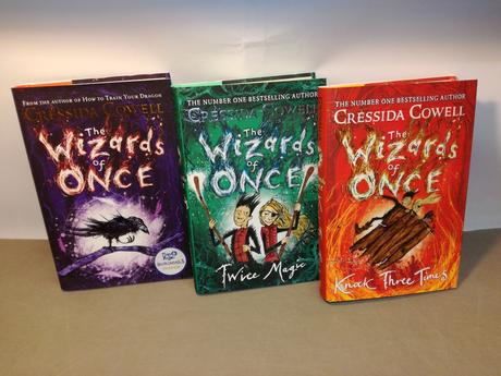 Cressida cowell the wizard of once / twice.. au22,