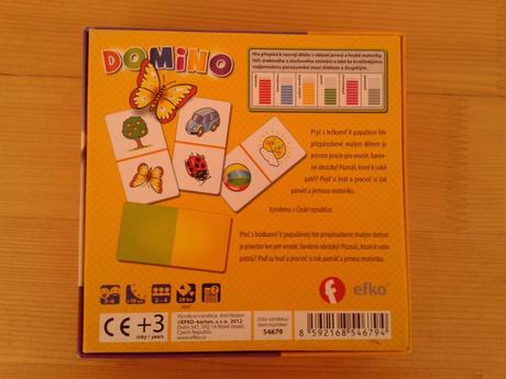 Domino s veselými obrázkami 28 ks, 