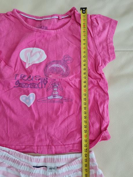 Dievčenské pyžamo krátke, lupilu,92