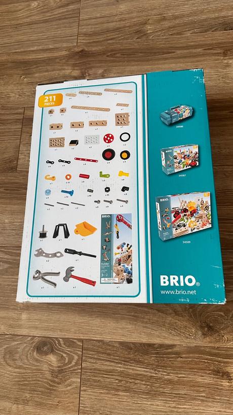 Brio diy nastaviť 211 prvkov 34588, 