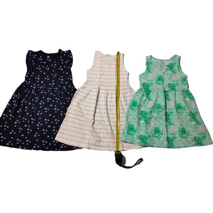 Dievčenské letné šaty 3ks, h&m,110