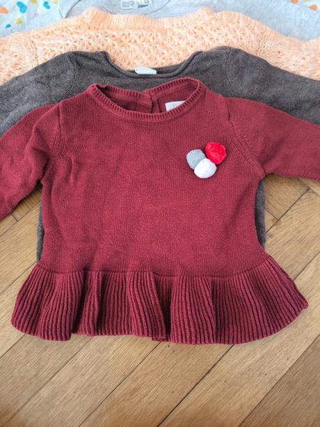 Obrovský dievčenský balík veľkosť 68, 68–80