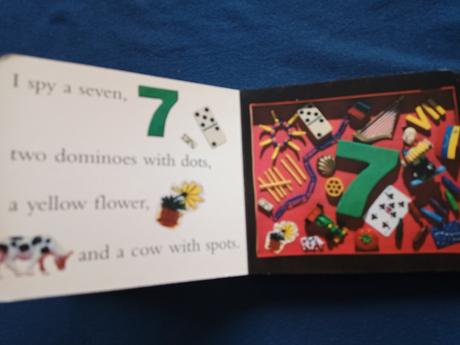 Spy little numbers board book,