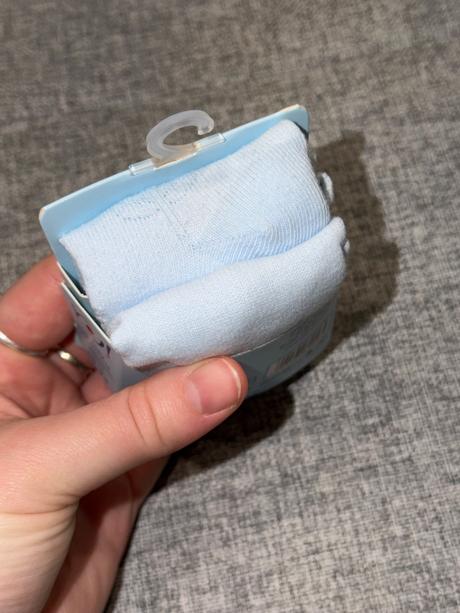 Jemné bavlnené pančuchy yo - svetlomodré, 68 / 74