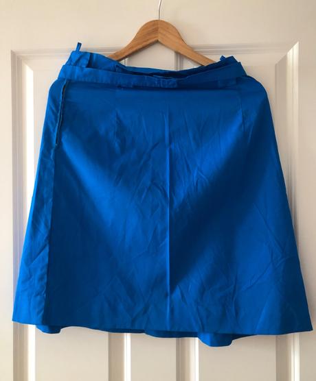 Kráľovsky modrá sukňa s opaskom, m/38, m