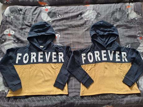 Mikiny 122/128 cena spolu, 122