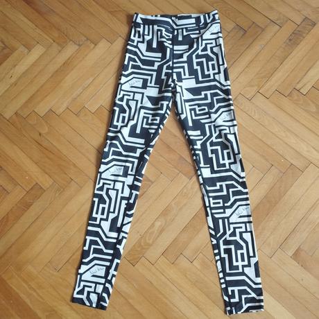 Legíny s vysokým pásom, h&m,s