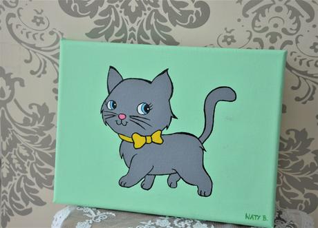 Ručne maľovaný obraz-24x18,5cm, 