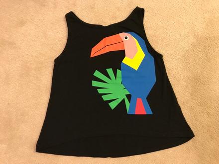 Tielko top stav, zara,140