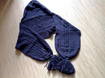 Šál s kapucňou /1de,