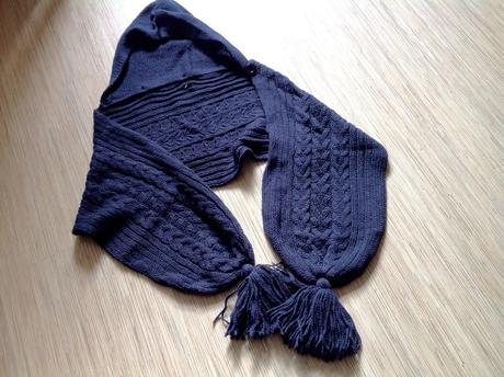 Šál s kapucňou /1de,