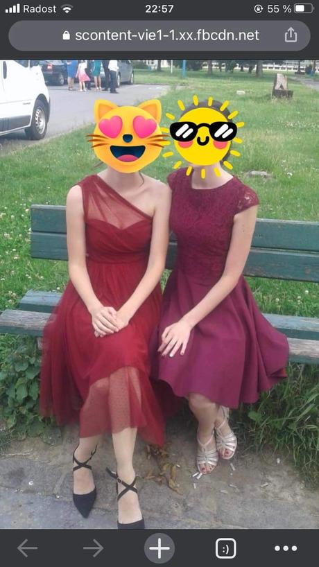 Spoločenské šaty, xs