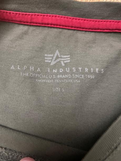 Alpha industries tričko, s