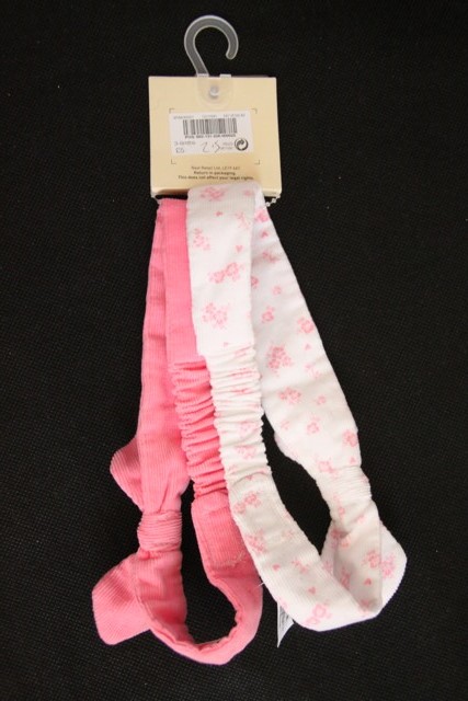 -ozdobná čelenka 2 pack next veľ. 3 - 6 mes. a, next,68