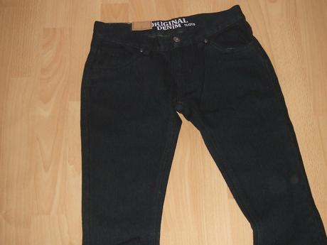 Riflové nohavice dievčenské, denim co,152