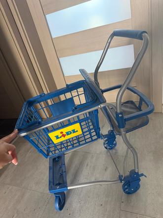 Lidl detsky nakupny košík,