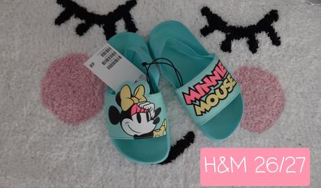 Šľapky s gumičkou okolo päty, h&m,26