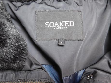 Luxusny zimny perovy kabat/bunda, 38